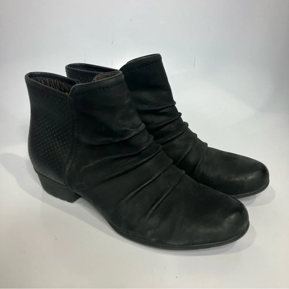 Rockport gratasha panel black‎ ankle boots size 8